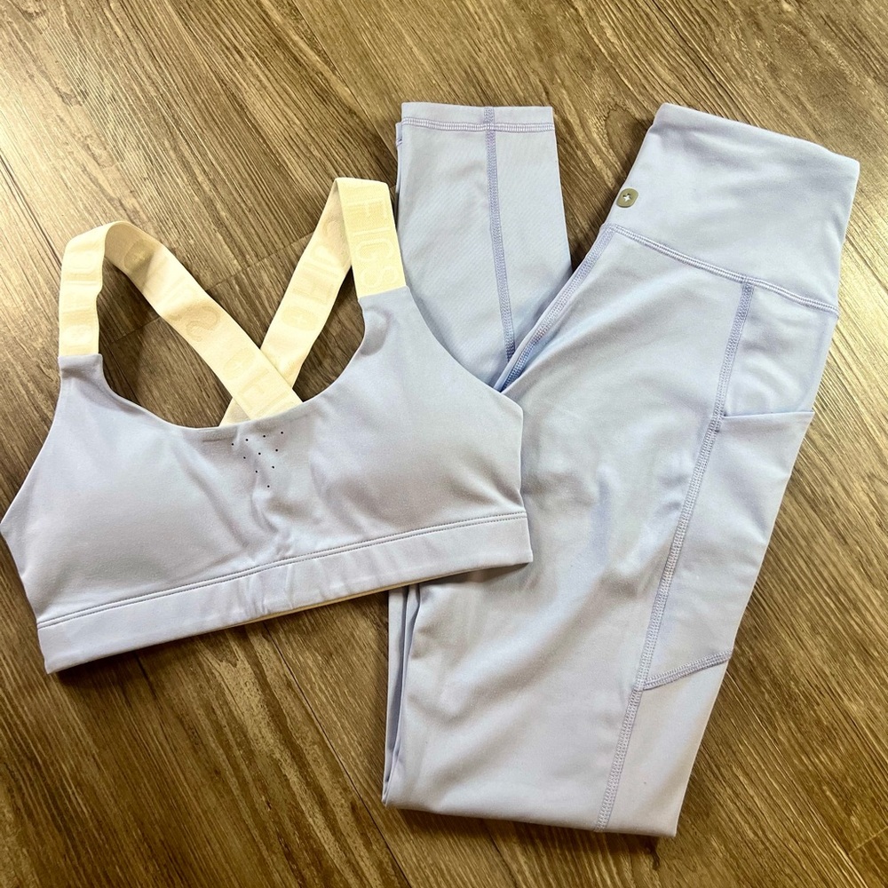 FIGS matching sports bra & leggings